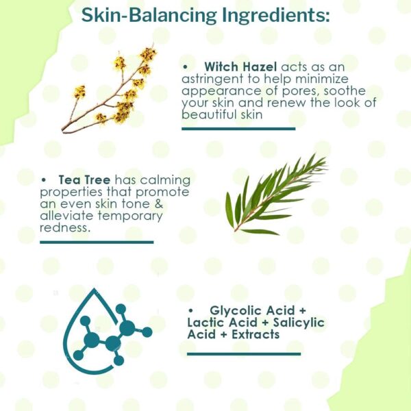 Bye Bye Blemish Witch Hazel + Tea Tree Blemish Toner وداعًا للعيوب مع تونر بندق الساحرة + تونر شجرة الشاي للعيوب - Image 4