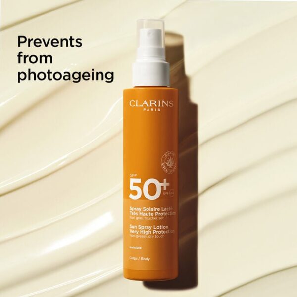 CLARINS Sun Spray Lotion Very High Protection SPF50+ كلانس واقي حماية من الشمس - Image 2