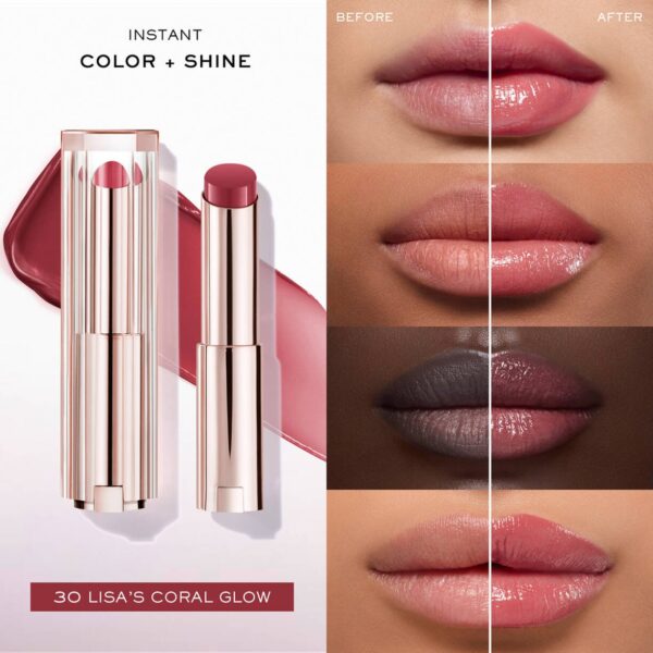 LANCÔME LIP IDÔLE SQUALANE-12 BUTTERGLOW™ HYDRATING LIP BALM مرطب شفاه ليب آيدول - Image 2