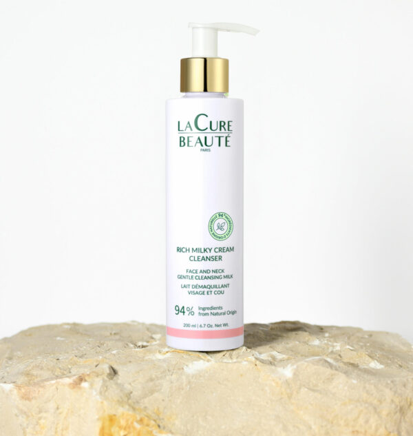 LA CURE BEAUTÉ Rich Milky Cream Cleanser 200ml منظف ​​كريمي حليبي غني