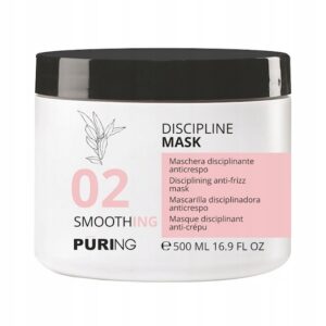 PURING 02 Smoothing Discipline Mask dry and treated hair 500ml قناع للشعر الجاف والمعالج