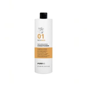 PURING 01 Richness Nourishing Conditioner dry and treated hair 1L بلسم مغذي غني للشعر الجاف والمعالج