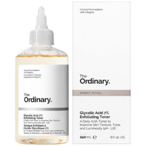 THE ORDINARY Glycolic Acid 7% Exfoliating Toner 240ml تونر مقشر بحمض الجليكوليك
