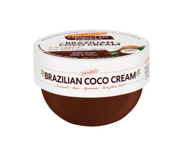 Palmer's Coconut Oil Formula Brazilian Coco Cream with Vitamin E, 8.8 Fl Oz كريم جوز الهند البرازيلي بتركيبة زيت جوز الهند من بالمرز مع فيتامين E