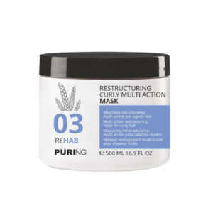 PURING 03 Rehab Restructuring Curly Mask 500ml ماسك لإعادة هيكلة الشعر المجعد