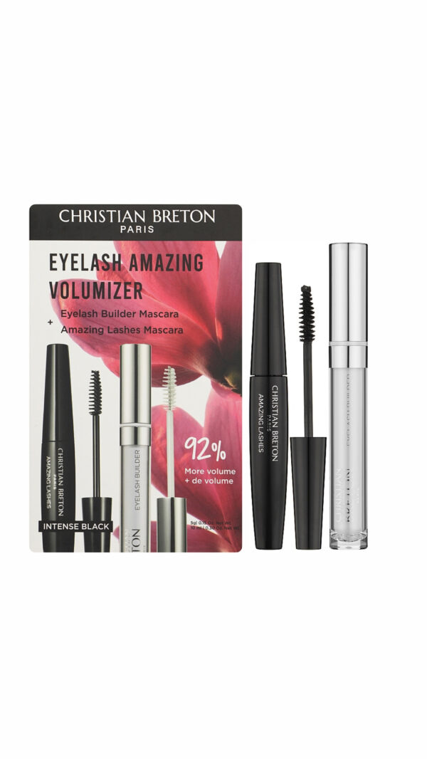 CHRISTIAN BRETON Eyelash Amazing Volumizer SETمجموعة العناية الفاخرة بالرموش