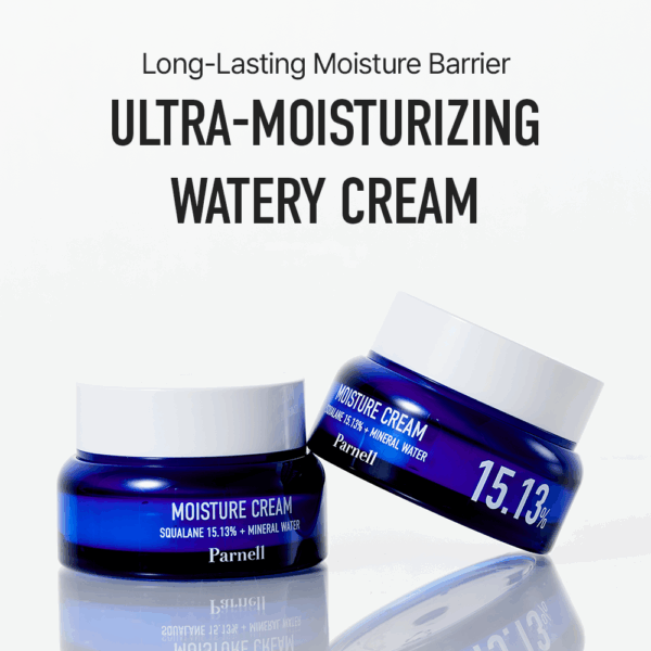 Parnell Squalane 15.13 Mineral Water Moisture Cream 50ml كريم ترطيب البشرة بمياه معدنية سكوالين - Image 2