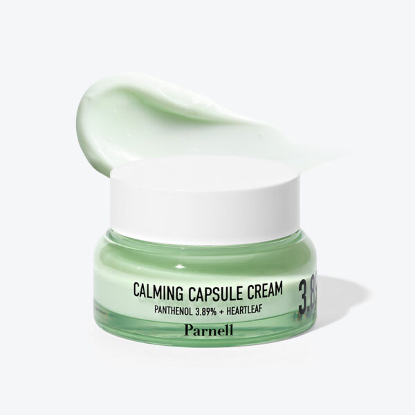 Parnell Panthenol 3.89 Heartleaf Calming Capsule Cream 50ml كريم تهدئة البشرة