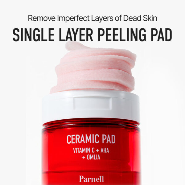 Parnell Aha Omija Ceramic Pad (60pads) بادات تقشير البشرة - Image 2