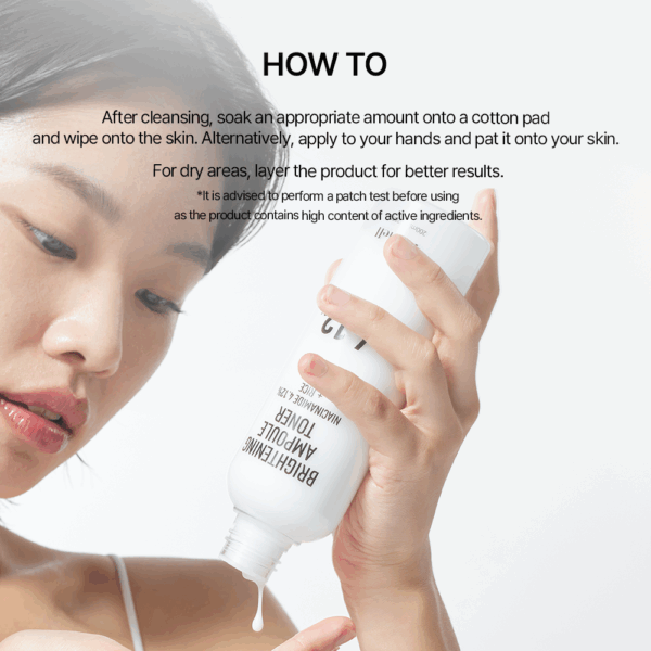 Parnell Niacinamide 4.12 Rice Ampoule Toner تونر الارز المفتح للبشرة - Image 4