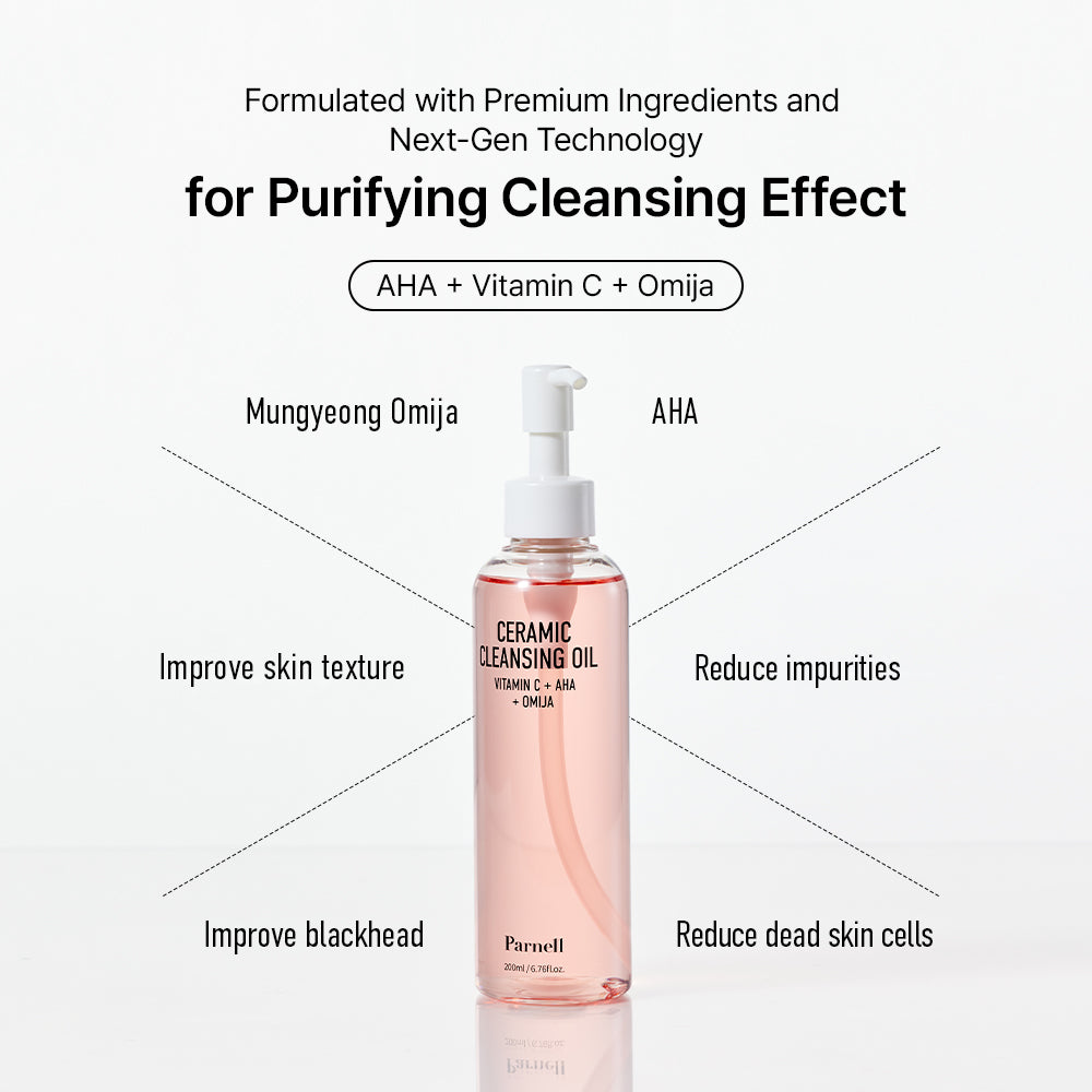 Parnell Aha Omija Ceramic Cleansing Oil غسول زيتي - Image 5