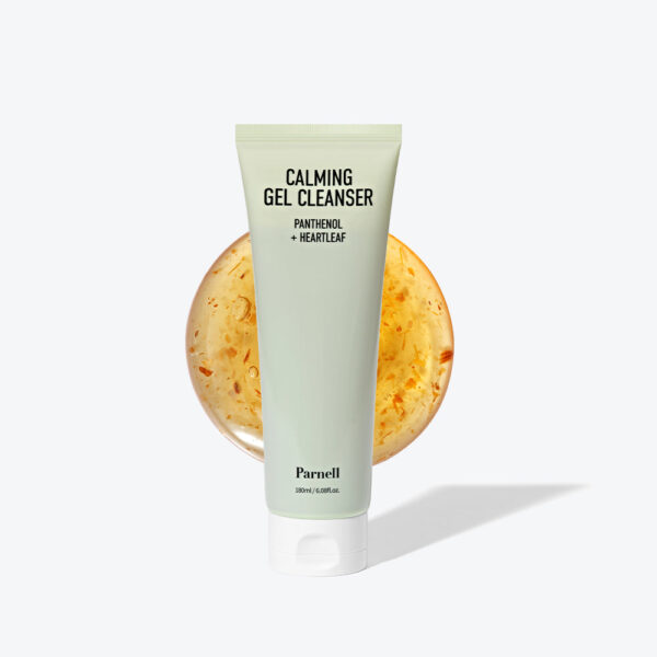 Parnell Panthenol Heartleaf Calming Gel Cleanser 180ml جل بانثينول هارتليف المنظف المهدئ