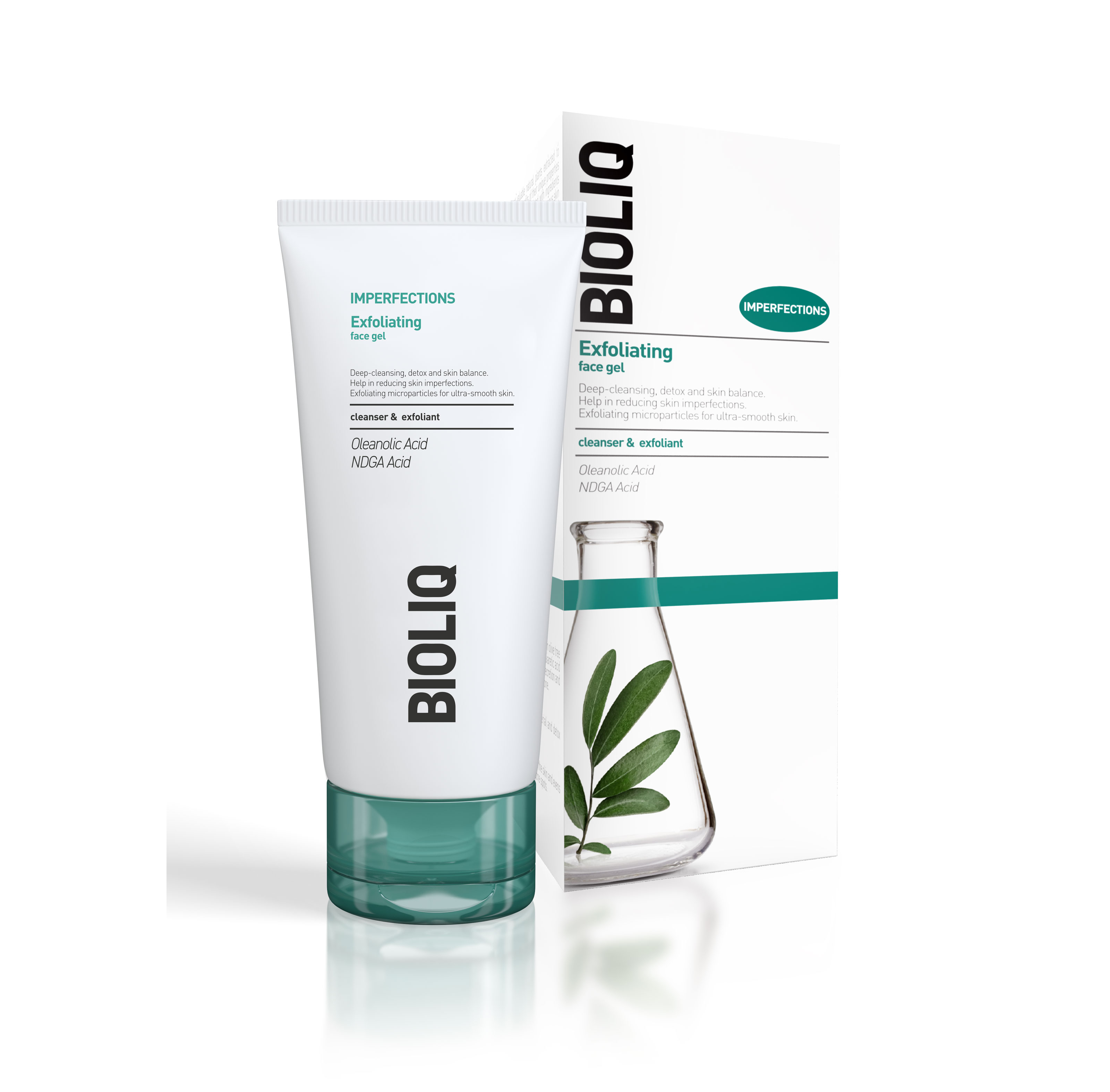 BIOLIQ Imperfection Exfoliating Gel 125ML غسول جل مقشر ومعالج للعيوب