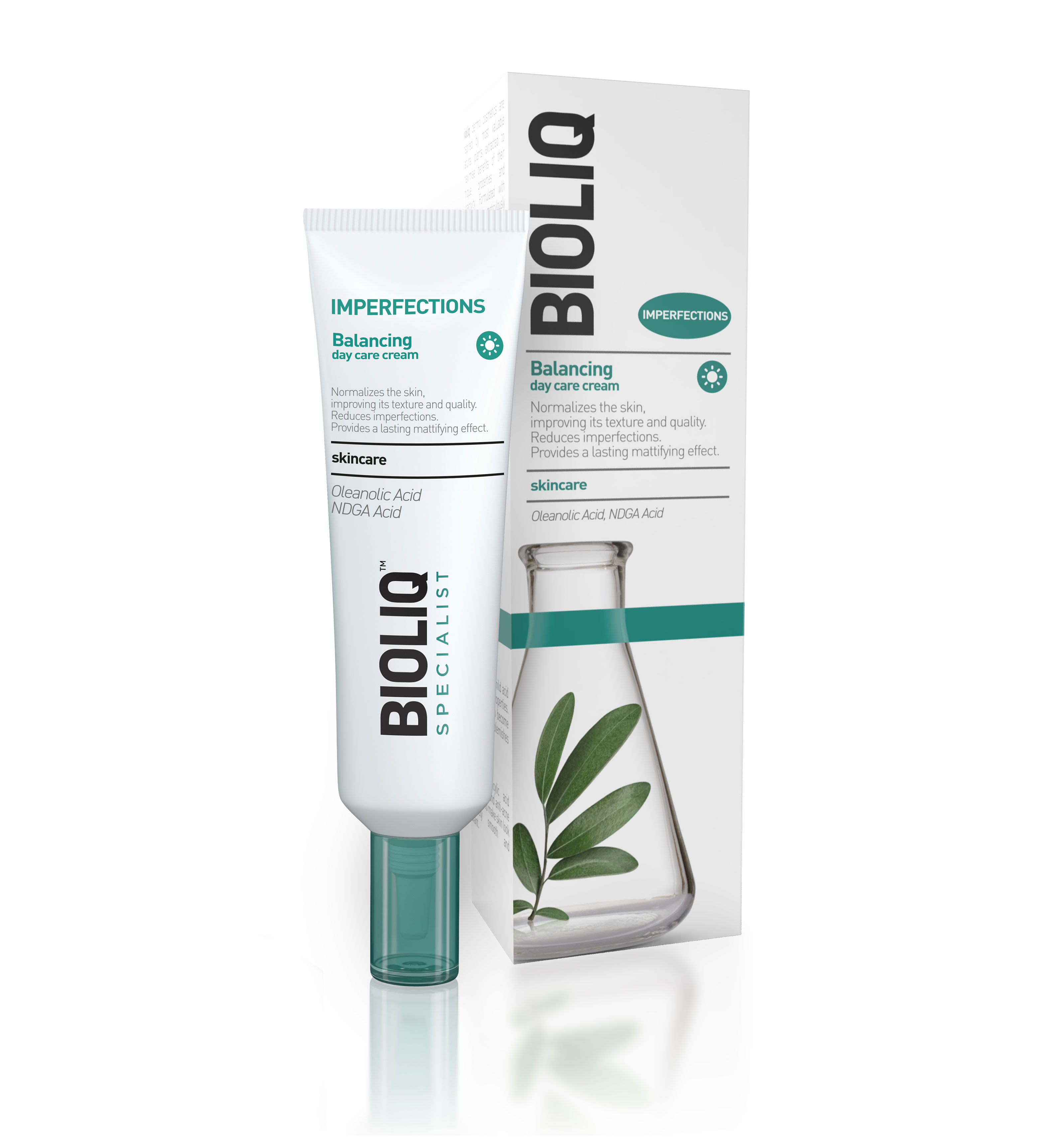 BIOLIQ Imperfection Balancing Day Cream 30ML كريم نهاري معالج للبشرة