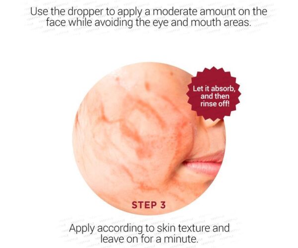 SKIN 1004 - ZOMBIE BEAUTY Bloody Peel مقشر للبشرة - Image 3