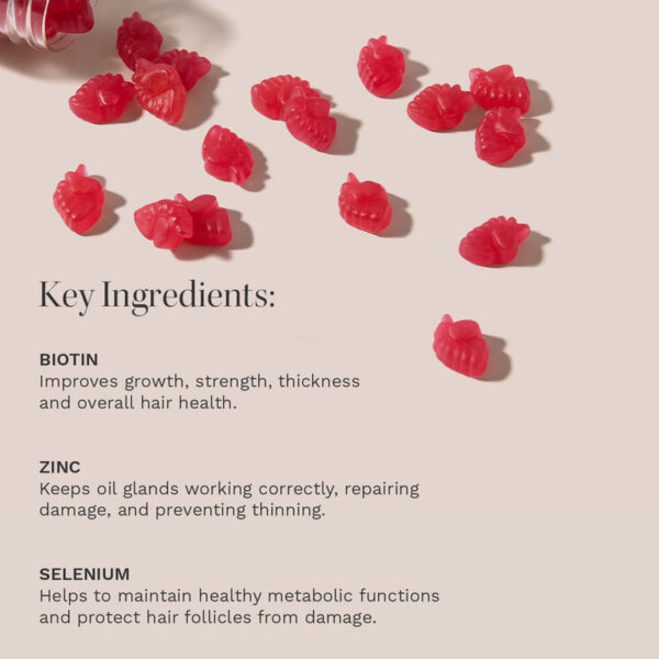 Hair burst Unicorn Vegan Hair Vitamins هير بيرست فيتامينات الشعر - Image 5