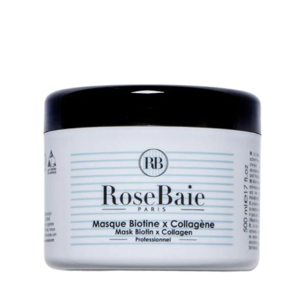 ROSEBAIE BIOTIN AND COLLAGEN MASK REPAIR, GROWTH & RECONSTRUCTION قناع البيوتين والكولاجين لإصلاح ونمو وإعادة بناء الشعر