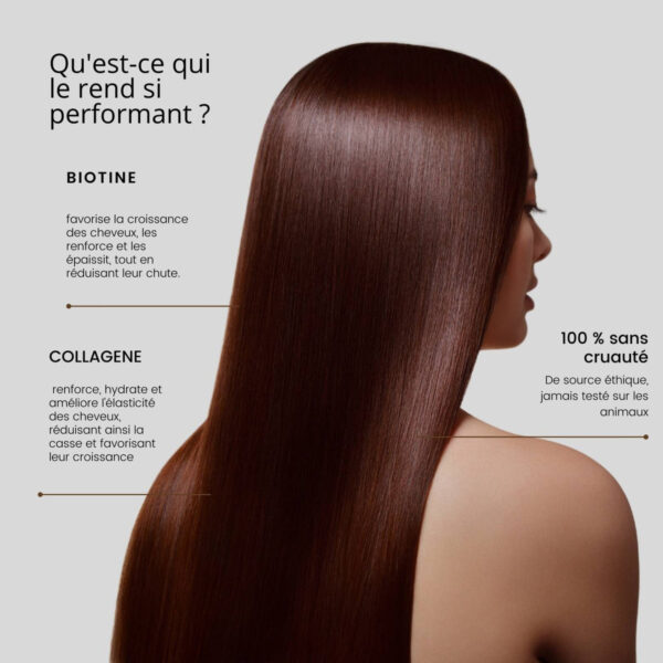 ROSEBAIE BIOTIN AND COLLAGEN MASK REPAIR, GROWTH & RECONSTRUCTION قناع البيوتين والكولاجين لإصلاح ونمو وإعادة بناء الشعر - Image 4