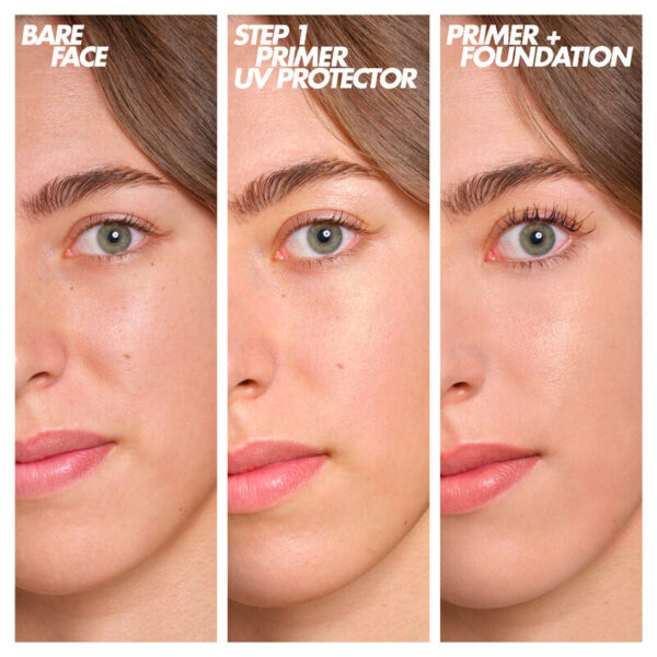 MAKE UP FOR EVER UV PROTECTOR STEP 1 PRIMER spf50   واقي حماية من الشمس ميك اب فور ايفر برايمر - Image 3