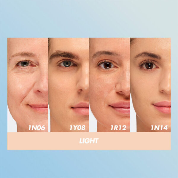 MAKE UP FOR EVER HD SKIN HYDRA GLOW SKINCARE FOUNDATION WITH HYALURONIC ACID ميك اب فور ايفر كريم اساس مرطب للبشرة - Image 4