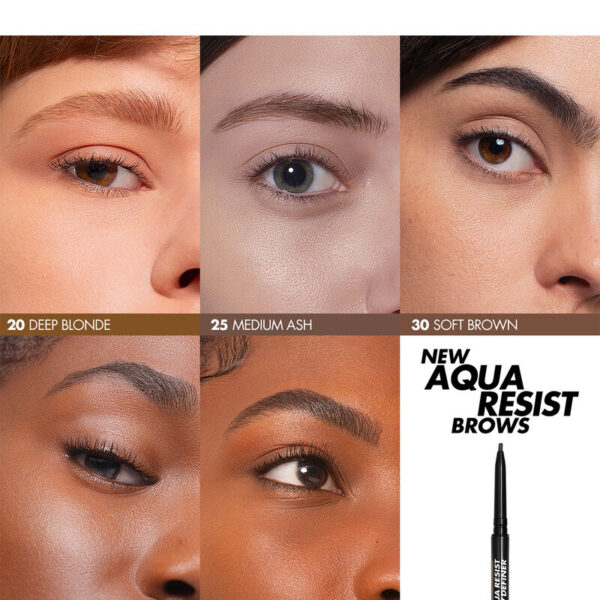 MAKE UP FOR EVER AQUA RESIST BROW DEFINER ميك اب فور ايفر قلم الحاجب المقاوم للماء - Image 3