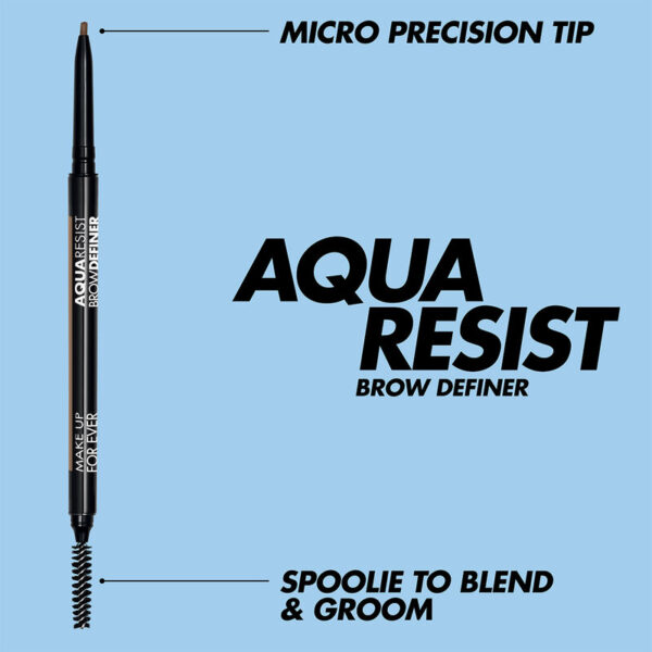 MAKE UP FOR EVER AQUA RESIST BROW DEFINER ميك اب فور ايفر قلم الحاجب المقاوم للماء - Image 5