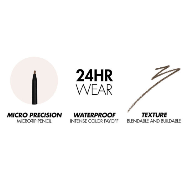 MAKE UP FOR EVER AQUA RESIST BROW DEFINER ميك اب فور ايفر قلم الحاجب المقاوم للماء - Image 6