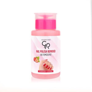 GOLDEN ROSE Nail Polish Remover (Strawberry Flavoured - Pump) غولدن روز مزيل طلاء اظافر