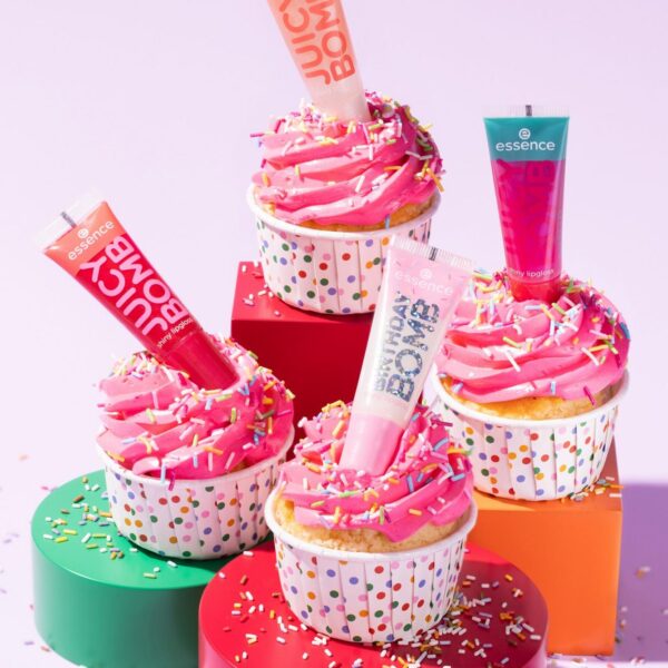 ESSENCE BIRTHDAY BOMB shiny lipgloss أسنس كلوس ملمع للشفاه - Image 10