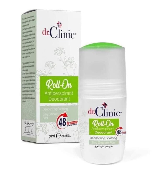 DR.CLINIC Deodorant Roll-On Green دكتور كلينيك مزيل تعرق رول