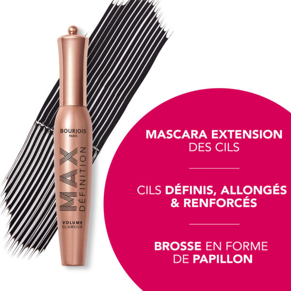 BOURJOIS MASCARA VOLUME GLAMOUR MAX DÉFINITION مسكارا فوليوم للعيون - Image 4