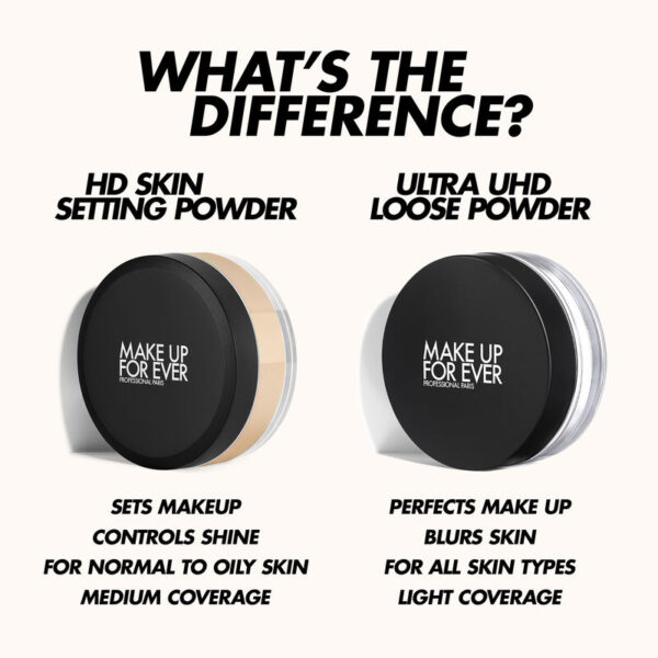 MAKE UP FOR EVER HD SKIN SETTING POWDER بودرة تثبيت البشرة - Image 6
