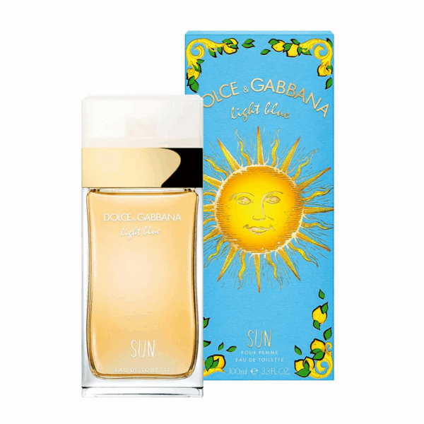DOLCE & GABBANA Light Blue Sun Eau de toilette 100 ml عطر للنساء - Image 2