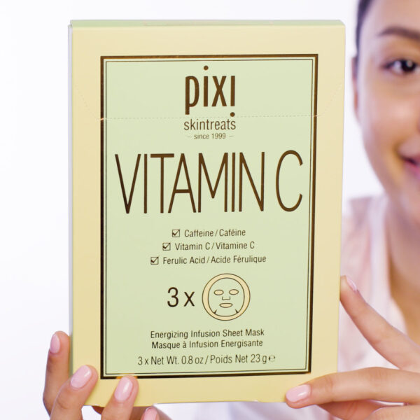 PIXI Vitamin C Sheet Mask بكسي مجموعة ماسكات  فيتامين سي الورقية للبشرة - Image 2