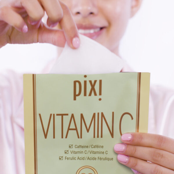 PIXI Vitamin C Sheet Mask بكسي مجموعة ماسكات  فيتامين سي الورقية للبشرة - Image 3
