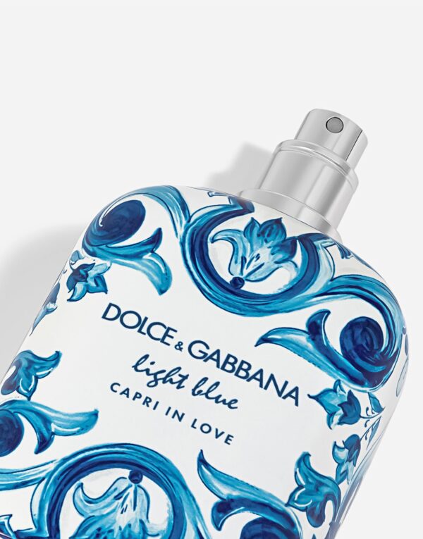 DOLCE & GABBANA Light Blue Capri In Love Eau de Parfum 100ml دولچي أند كابانا عطر للرجال - Image 3