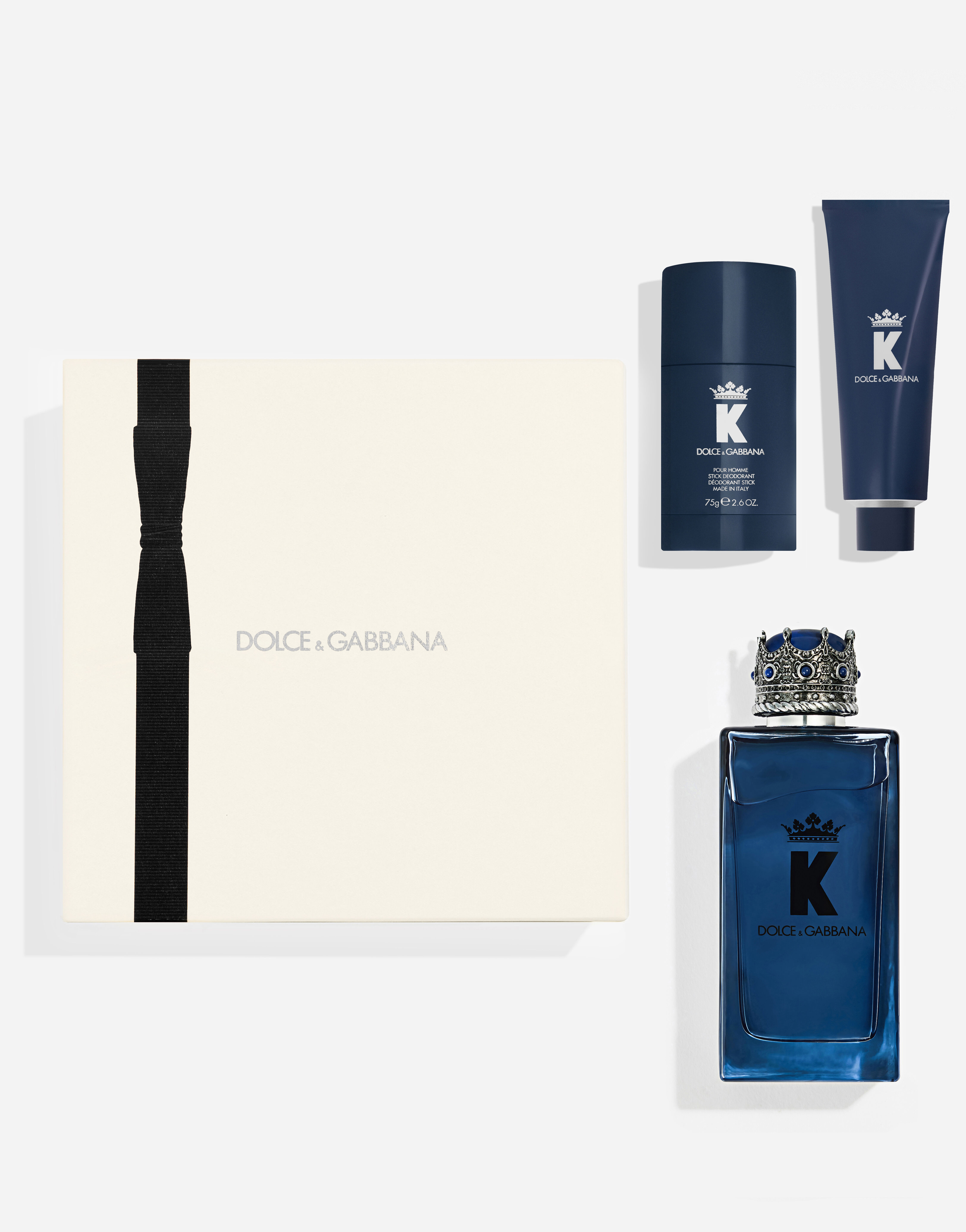 DOLCE &amp; GABBANA K EDP Trio Gift Set دولچي أند كابانا مجموعة هدايا للرجال