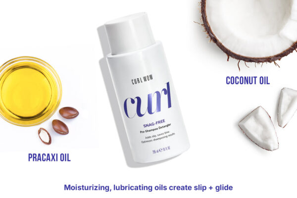 COLOR WOW Snag-Free Pre-Shampoo Detangler For Curly Hair 295ml شامبو مضاد لتشابك للشعر المجعد - Image 5