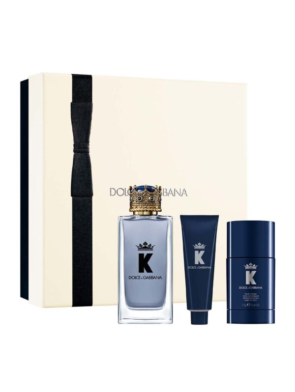 DOLCE & GABBANA K EDT Trio Gift Set دولچي أند كابانا مجموعة هدايا للرجال