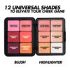 MAKE UP FOR EVER HD SKIN BLUSH & GLOW PALETTE ميكاب فور أيفر باليت أحمر خدود وأظاءة للبشرة - Image 3
