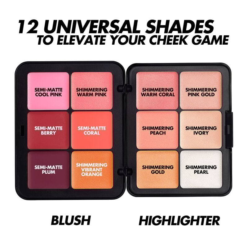 MAKE UP FOR EVER HD SKIN BLUSH & GLOW PALETTE ميكاب فور أيفر باليت أحمر خدود وأظاءة للبشرة - Image 3