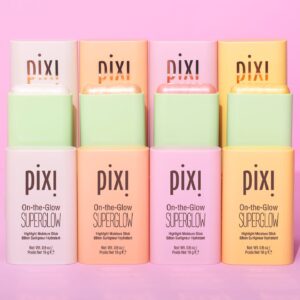 PIXI On-the-Glow SuperGlow هايلايتر ستك للبشرة