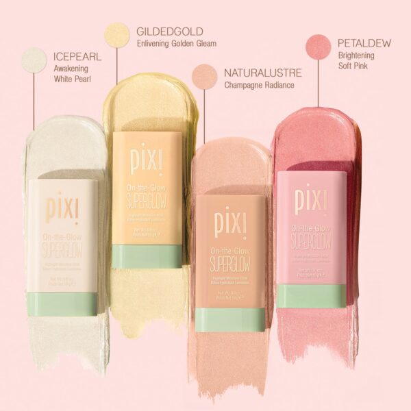 PIXI On-the-Glow SuperGlow هايلايتر ستك للبشرة - Image 5