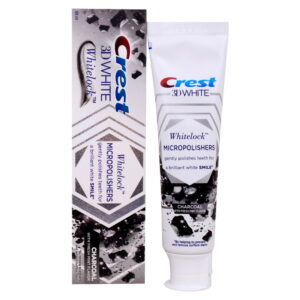 CREST 3D White Whitelock Micropolishers Charcoal With Fresh Mint Toothpaste كرست معجون أسنان