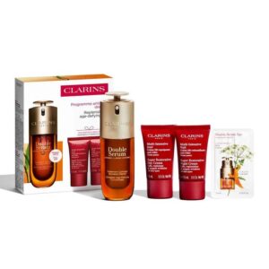 CLARINS Double Serum & Super Restorative Collection مجموعة المصل المزدوج والمرمم الفائق