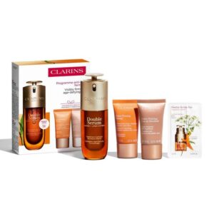 CLARINS Double Serum and Extra-Firming Loyalty Set مجموعة المصل المزدوج ومجموعة الولاء لشد البشرة