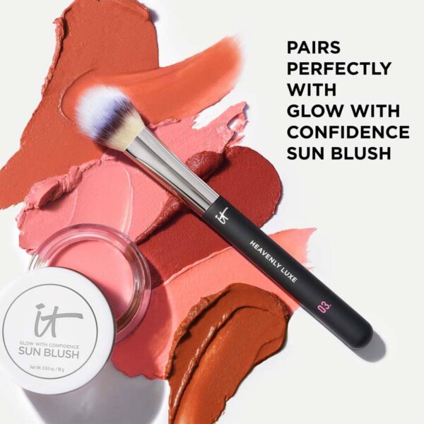 IT Cosmetics HEAVENLY LUXE® CREAM BLUSH BRUSH #3 فرشاة احمر خدود - Image 5