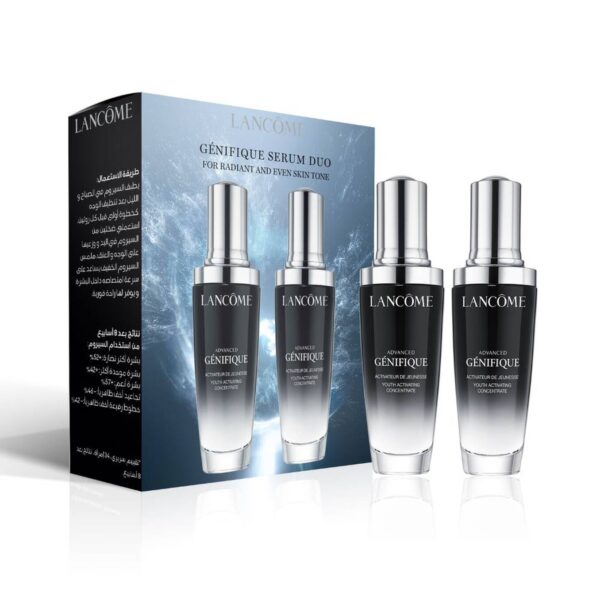 LANCÔME GENIFIQUE DUO 50ML Génifique Serum Duo - Serum with Microbiome Complex لانكوم سيت سيروم مزدوج