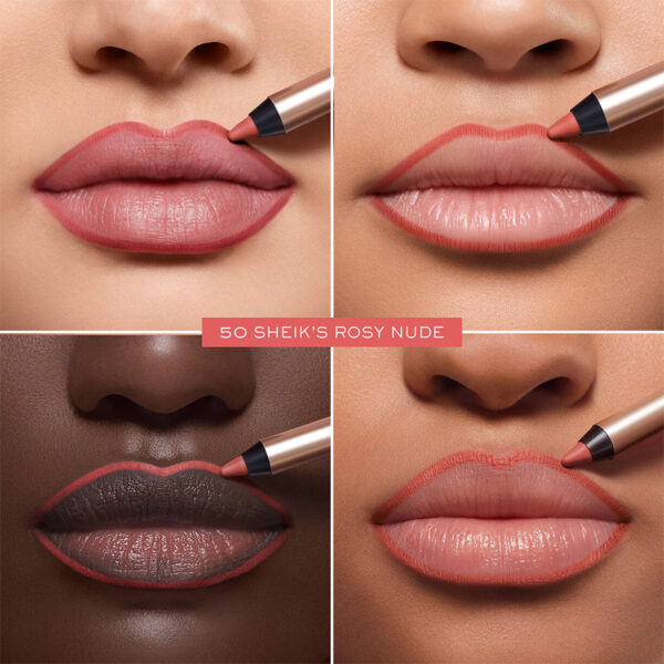 LANCOME Idôle Lip Shaper  8H Wear Lip Pencil - 50 SHIEIK’S ROSY NUDE لانكوم محدد للشفاه - Image 3