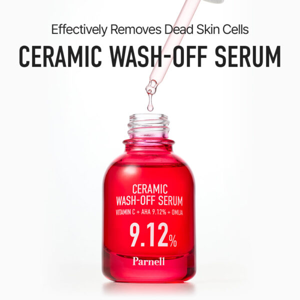 Parnell Aha 9.12 Omija Ceramic Wash-Off Serum 30ml سيروم قابل للغسل - Image 2